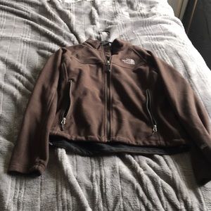 Brown Northface Fleece